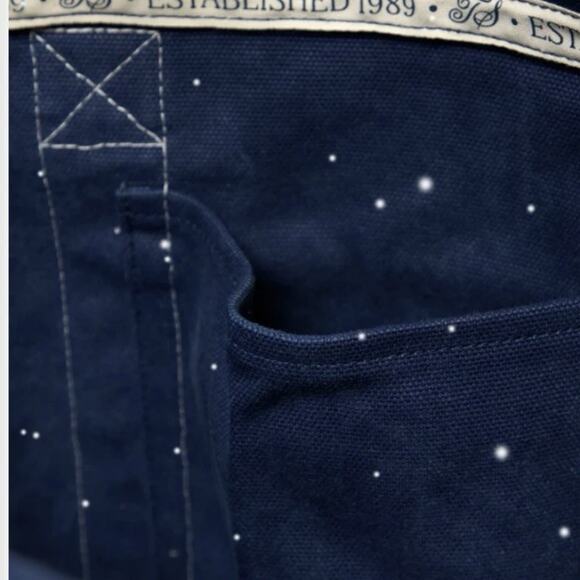 SHIPS IN 24 HRS Taylor Swift TS Crest Est. 1989 Navy Blue Beach Bag Tote New - Picture 9 of 10